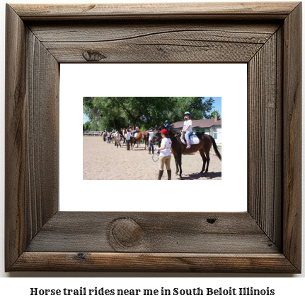 horse trail rides near me in South Beloit, Illinois